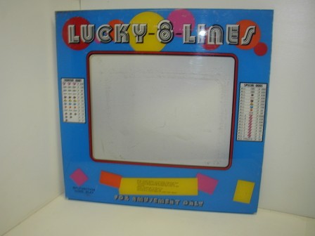 Lucky 8 Lines Monitor Plexi (Item #3) $25.99